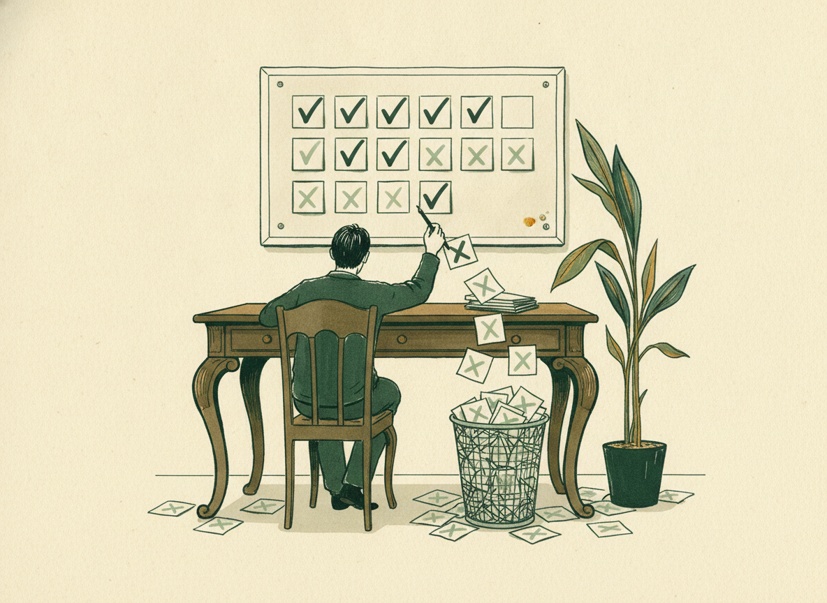 Confirmation bias: an illustration